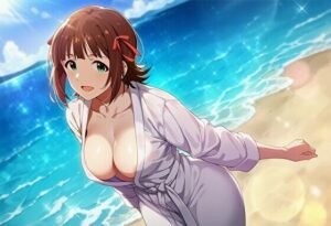 プライベートビーチ 天○春香【偶像館】  エロ画像763152