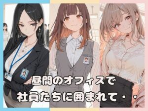 昼間のオフィスで社員たちに囲まれて・・【Luna（ルナ）】  エロ画像764150